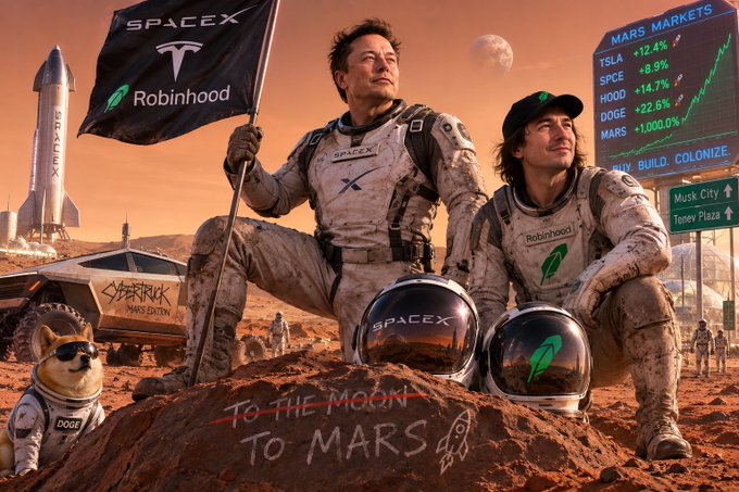 Mars markets crew